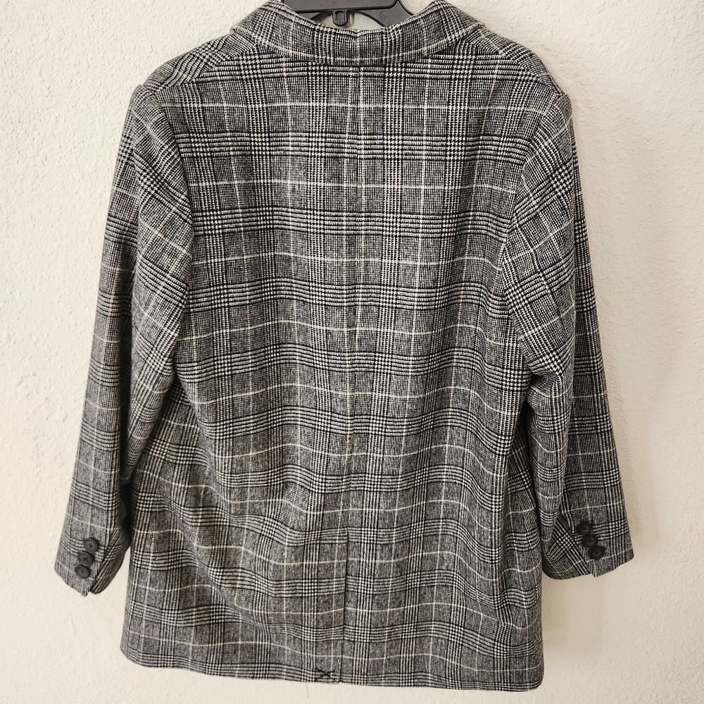 Ellos Wool Blend Jacket Coat Blazer 16